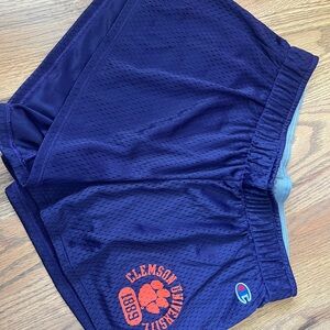 Champion Purple Clemson University Athletic Shorts